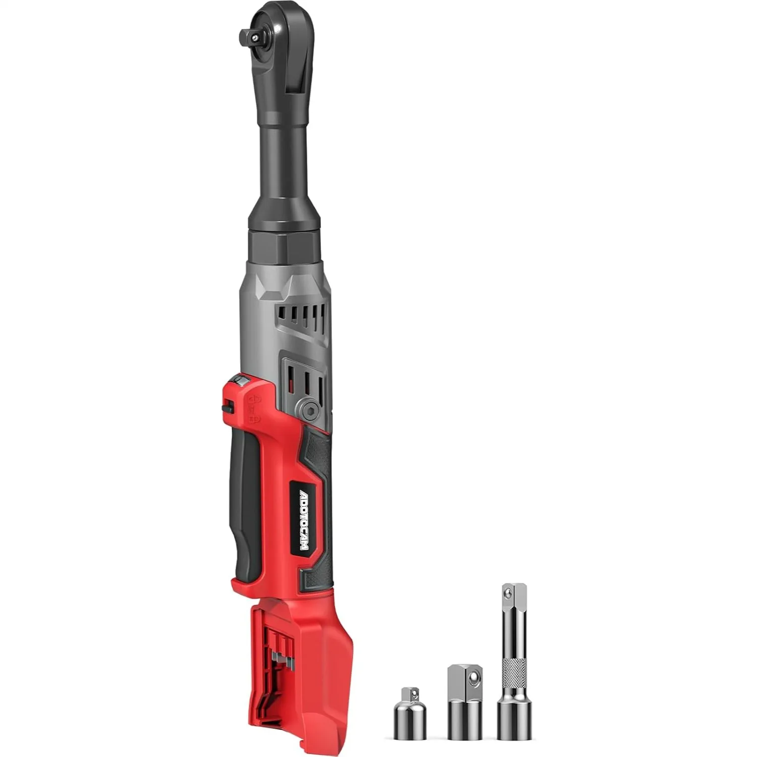 3/8" Cordless Ratchet Wrench for Milwaukee 18V Battery, 75 Ft-Lbs Brushless Electric Ratchet with Variable Speed & LED Light
3/8" Cordless Ratchet Wrench for Milwaukee 18V Battery, 75 Ft-Lbs Brushless Electric Ratchet with Variable Speed & LED Light
