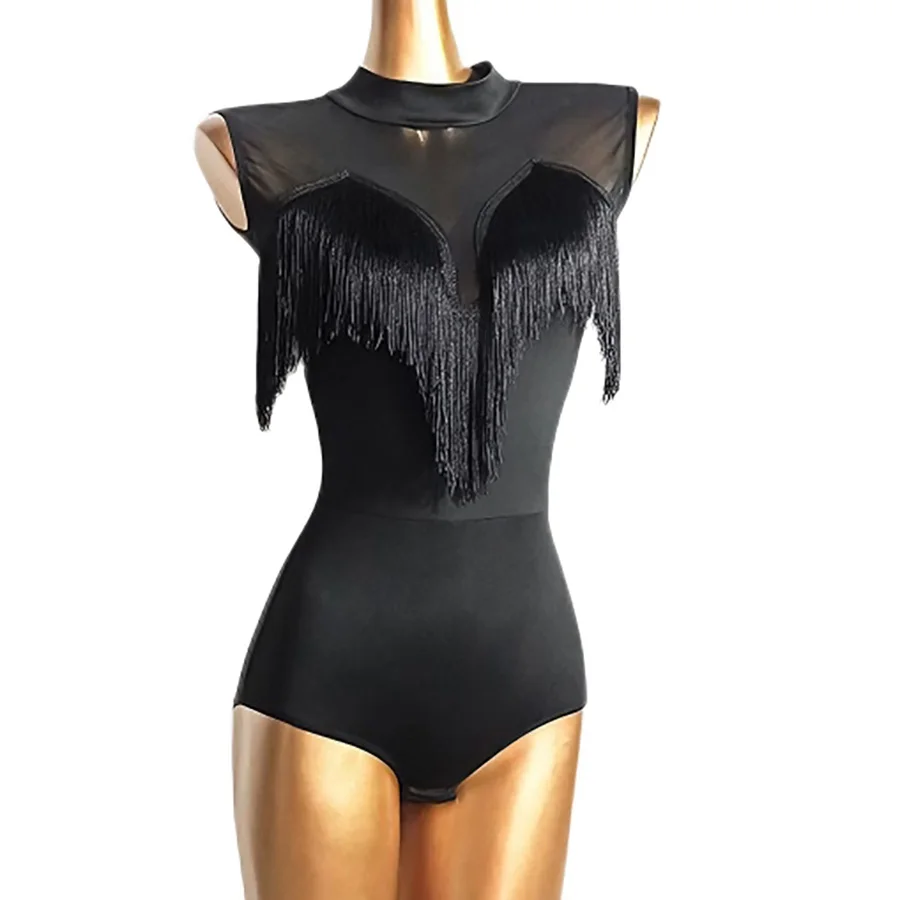 Women Latin Dance Figure Skating Leotard Dress Halter Neck Sleeveless Fringe Bodysuit Rhinestone Tango Samba Cha-Cha Dance wear
Women Latin Dance Figure Skating Leotard Dress Halter Neck Sleeveless Fringe Bodysuit Rhinestone Tango Samba Cha-Cha Dance wear