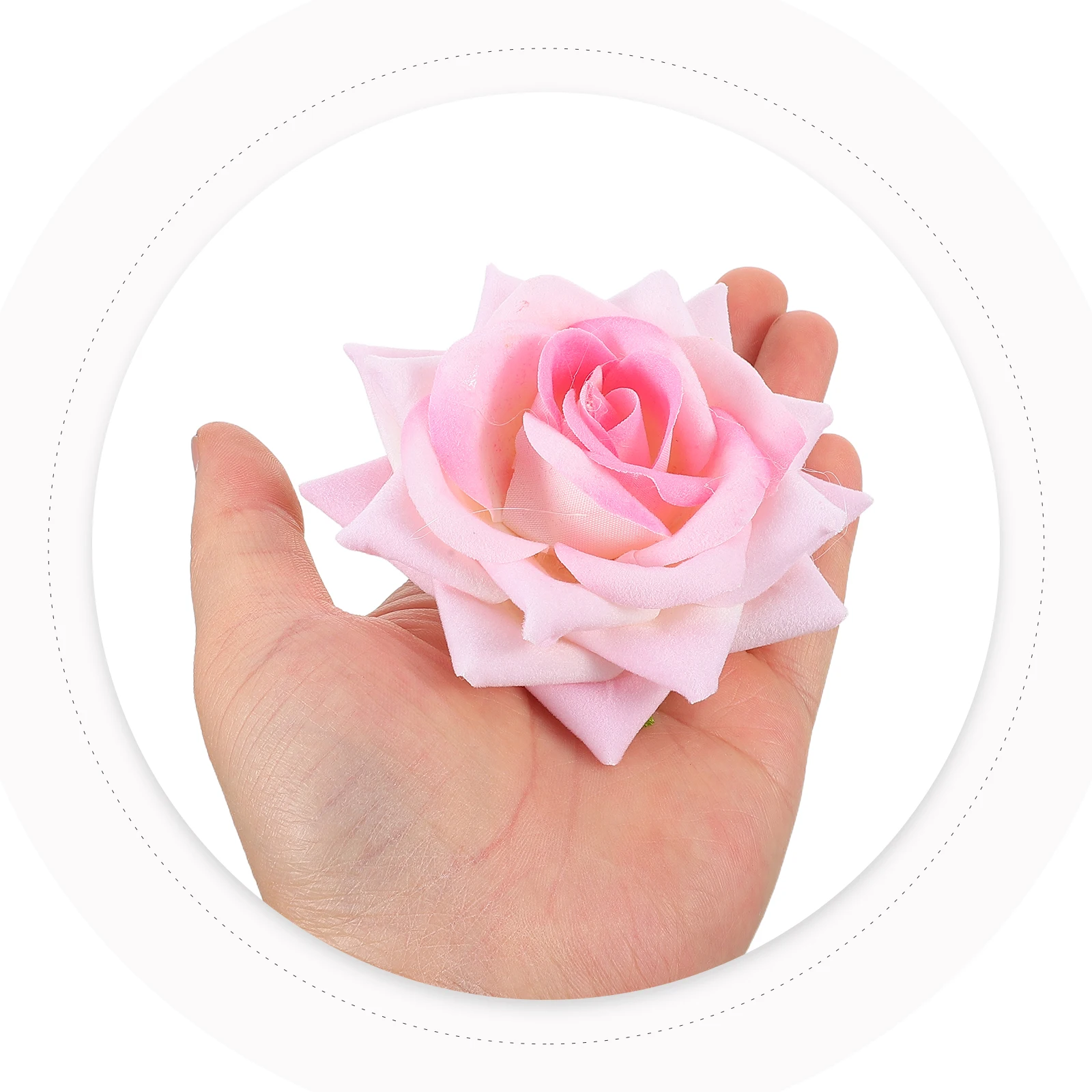 6pcs Artificial Rose Heads 7Cm Silk Faux Flowers For Diy Wedding Decor Craft Home Party Decoration Pink Fake Flower Arrangements
6pcs Artificial Rose Heads 7Cm Silk Faux Flowers For Diy Wedding Decor Craft Home Party Decoration Pink Fake Flower Arrangements