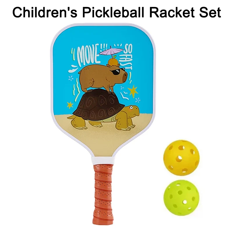 Kids Pickleball Paddles set animal cartoon with Small Grip Ultralight Lightweight Rackets Honeycomb Core Fiberglass Set Children
Kids Pickleball Paddles set animal cartoon with Small Grip Ultralight Lightweight Rackets Honeycomb Core Fiberglass Set Children