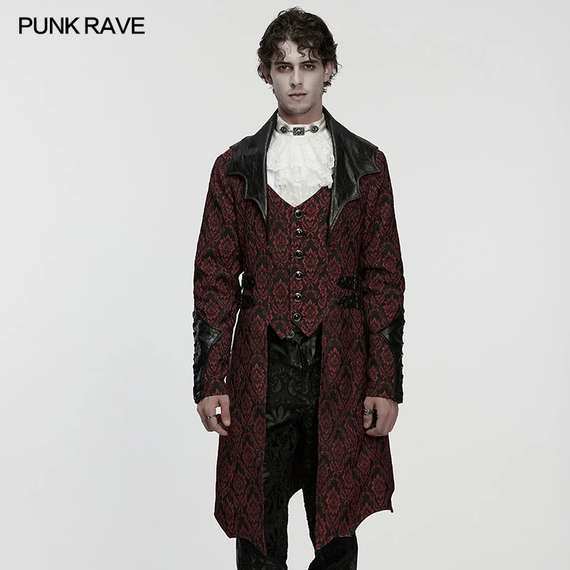 PUNK RAVE мужской готический дворец с воротником «летучая мышь» изысканный резной драгоценный камень на пуговицах пальто с ушком на шнурке вечерние длинная куртка два цвета
PUNK RAVE мужской готический дворец с воротником «летучая мышь» изысканный резной драгоценный камень на пуговицах пальто с ушком на шнурке вечерние длинная куртка два цвета