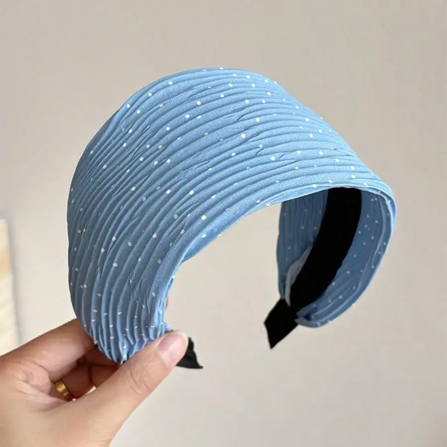 2026 New High Crown Non-Slip Hair Clip, Fashionable French Polka Dot Wide-Brim Headband For Women, Washing Face
2026 New High Crown Non-Slip Hair Clip, Fashionable French Polka Dot Wide-Brim Headband For Women, Washing Face