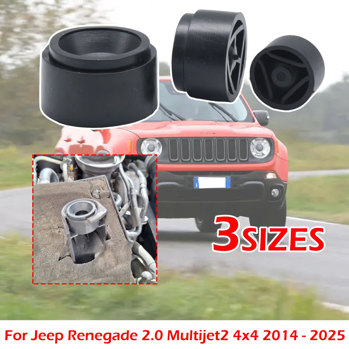 3Size Engine Rubber Mounting Bush For Jaguar XE Jeep Renegade 2.0 Protective Under Guard Plate Clip Grommet Support Bungs Black
3Size Engine Rubber Mounting Bush For Jaguar XE Jeep Renegade 2.0 Protective Under Guard Plate Clip Grommet Support Bungs Black