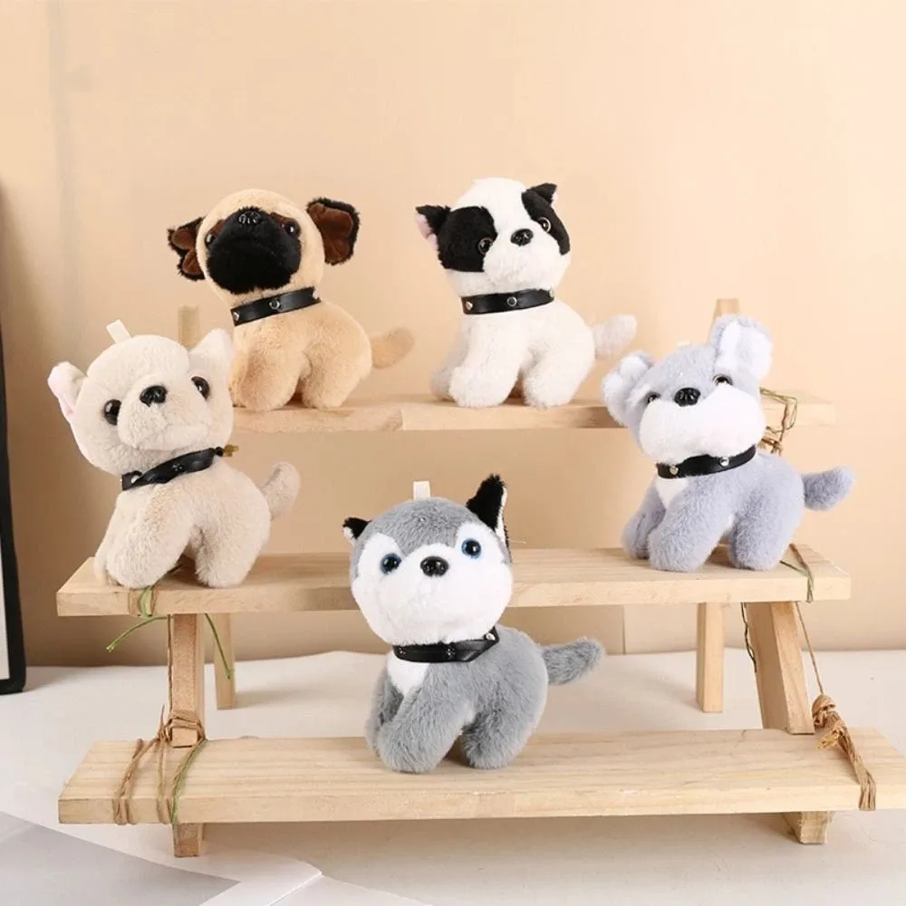 Милый мультяшный плюшевый брелок-собака, имитация маленькой собачки, плюшевый кулон-собака 12 см, подвеска в стиле каваи, украшение для ключей в виде животного
Милый мультяшный плюшевый брелок-собака, имитация маленькой собачки, плюшевый кулон-собака 12 см, подвеска в стиле каваи, украшение для ключей в виде животного