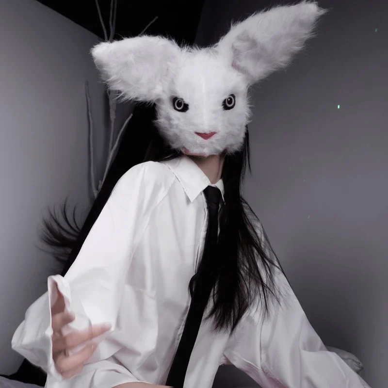 Plush White Rabbit Mask Anime Cospaly Long Ears Bunny Mask Masquerade Party Dress Up Roleplay Costume Props Carnaval Mask
Plush White Rabbit Mask Anime Cospaly Long Ears Bunny Mask Masquerade Party Dress Up Roleplay Costume Props Carnaval Mask