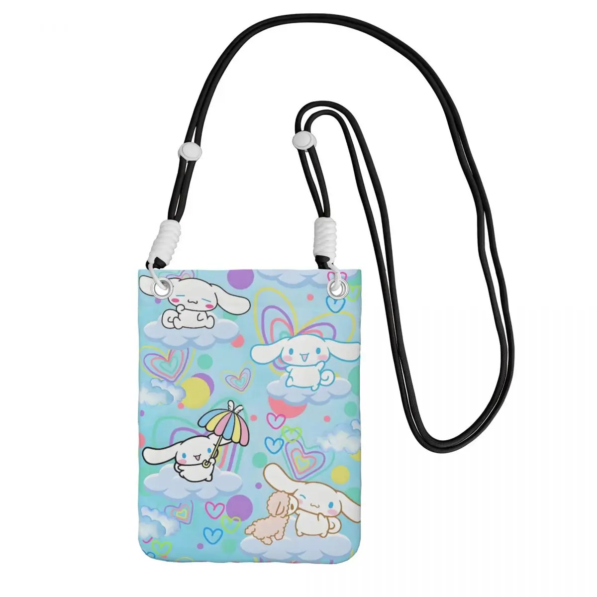 Custom Cinnamoroll Mobile Phone Bag for Cycling Camping Women Men Cute Dog Small Crossbody Purse Smart Phone Wallet With Strap
Custom Cinnamoroll Mobile Phone Bag for Cycling Camping Women Men Cute Dog Small Crossbody Purse Smart Phone Wallet With Strap