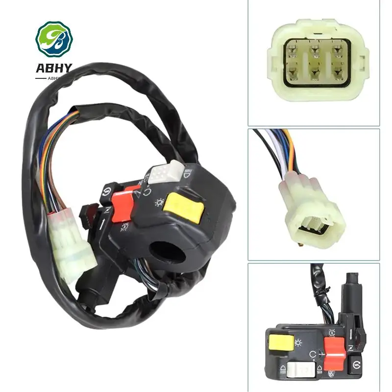 ABHY-Handlebar Switch Start Kill Stop Headlight Damper For TRX400FW 4X4 Foreman 400 1995-2003 35200-HM7-720 35200-HM7-004
ABHY-Handlebar Switch Start Kill Stop Headlight Damper For TRX400FW 4X4 Foreman 400 1995-2003 35200-HM7-720 35200-HM7-004