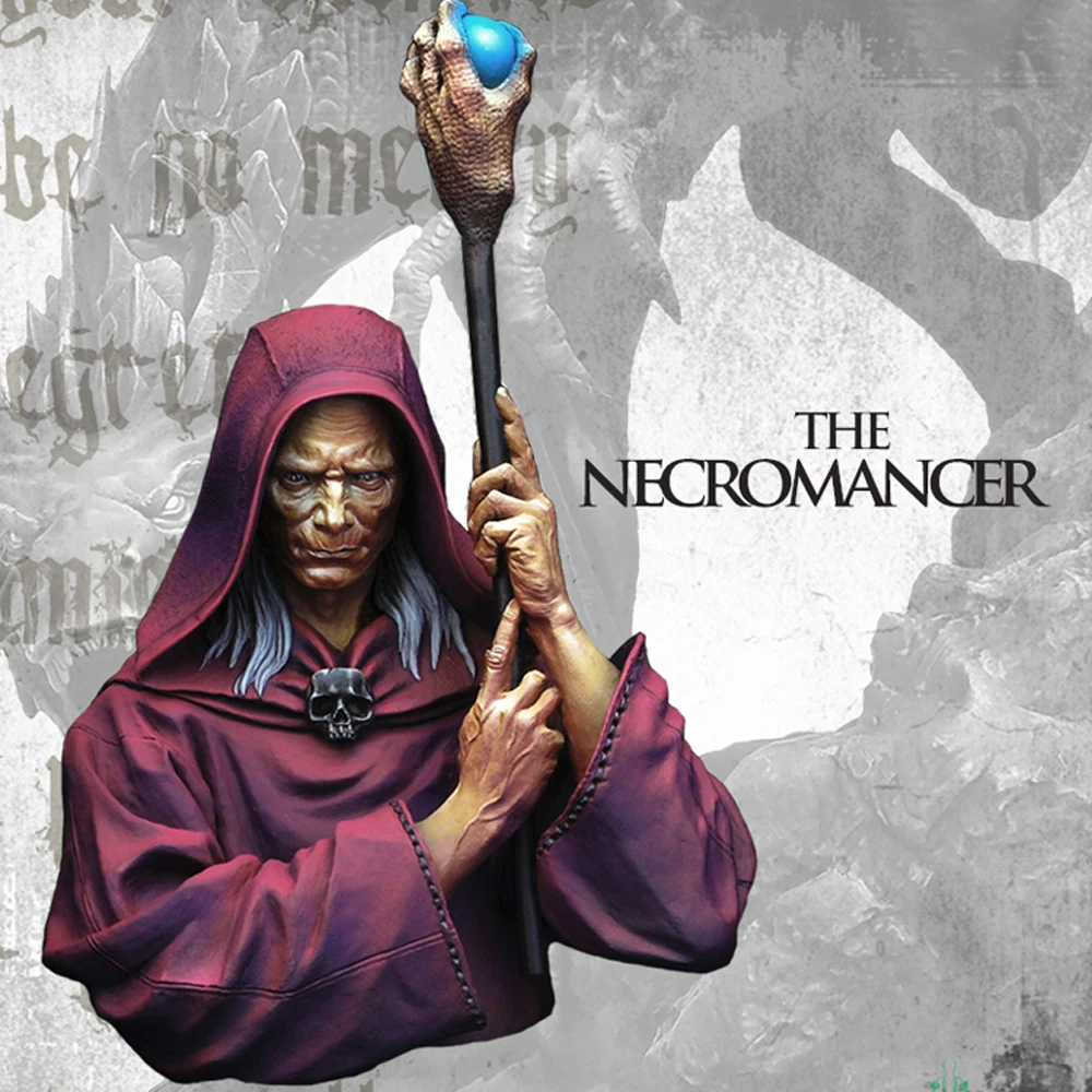1/10 THE NECROMANCER, Resin Model figure Bust, GK, Fantasy theme, Unassembled and unpainted kit
1/10 THE NECROMANCER, Resin Model figure Bust, GK, Fantasy theme, Unassembled and unpainted kit
