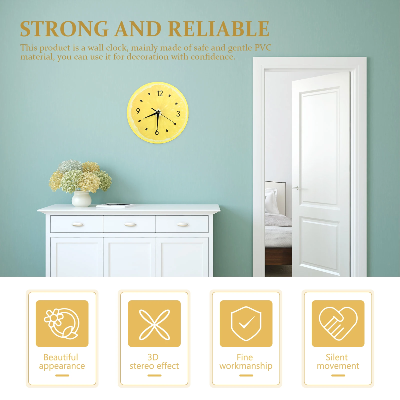 Silent Wall Clock PVC Frameless Decor Mute Hanging Clock Creative Design Decoration for Living Room Bedroom
Silent Wall Clock PVC Frameless Decor Mute Hanging Clock Creative Design Decoration for Living Room Bedroom