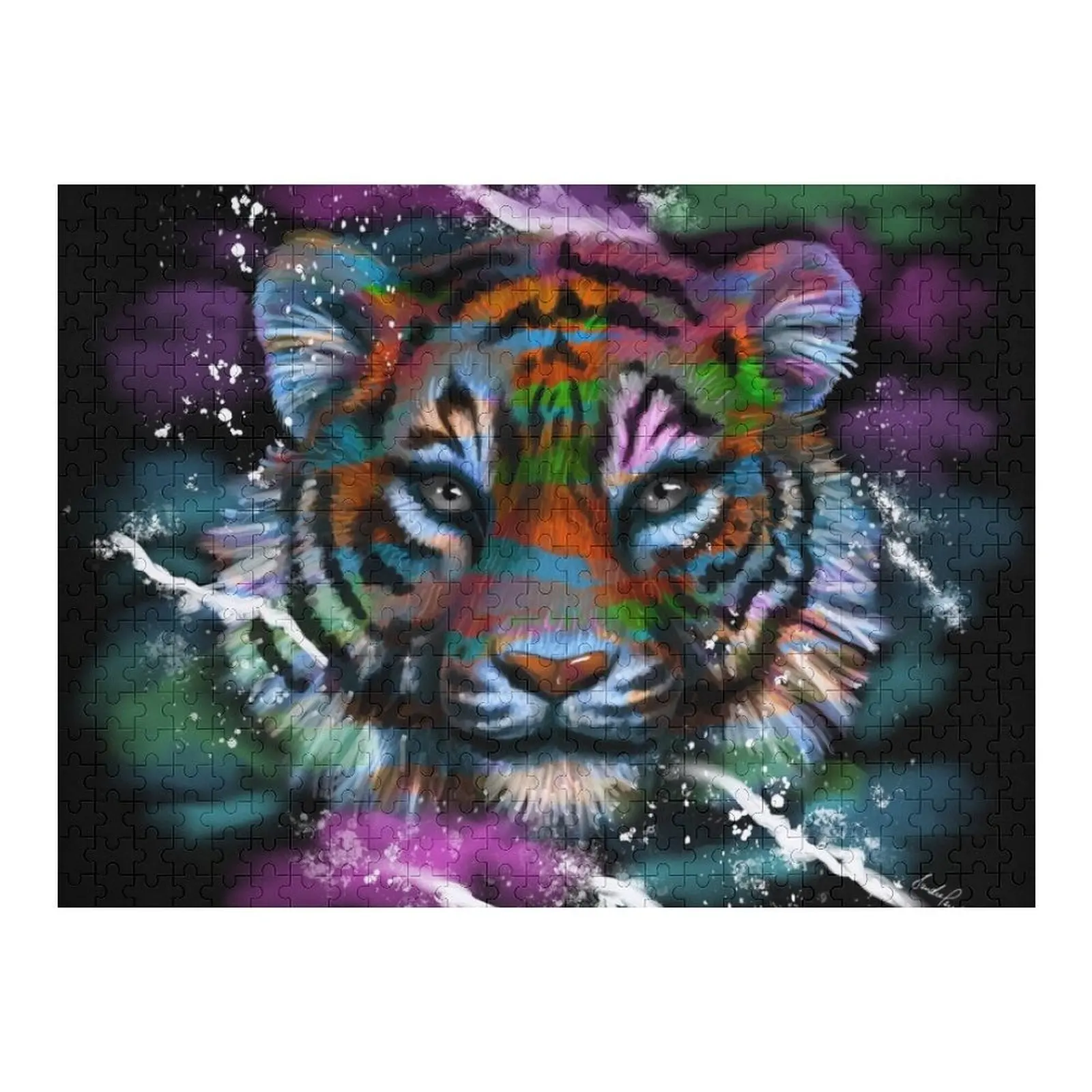 Пазл с нарисованным тигром, персонализированный для детей, подарок на заказ, детский деревянный пазл с именем
Пазл с нарисованным тигром, персонализированный для детей, подарок на заказ, детский деревянный пазл с именем