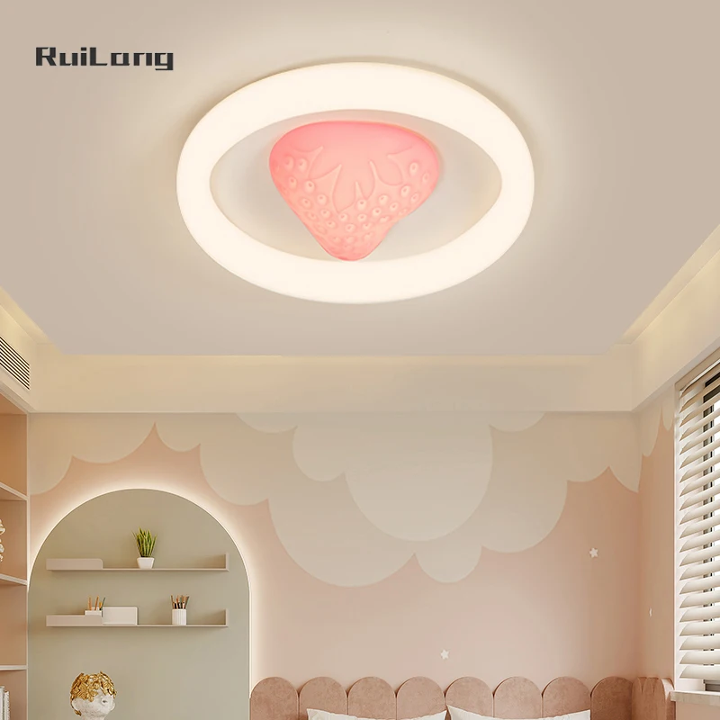 Children Room Led Ceiling Lights Colorful Fruit Theme Strawberry Decor Pink Chandelier For Kids Baby Girls Bedroom Ceiling Lamp
Children Room Led Ceiling Lights Colorful Fruit Theme Strawberry Decor Pink Chandelier For Kids Baby Girls Bedroom Ceiling Lamp
