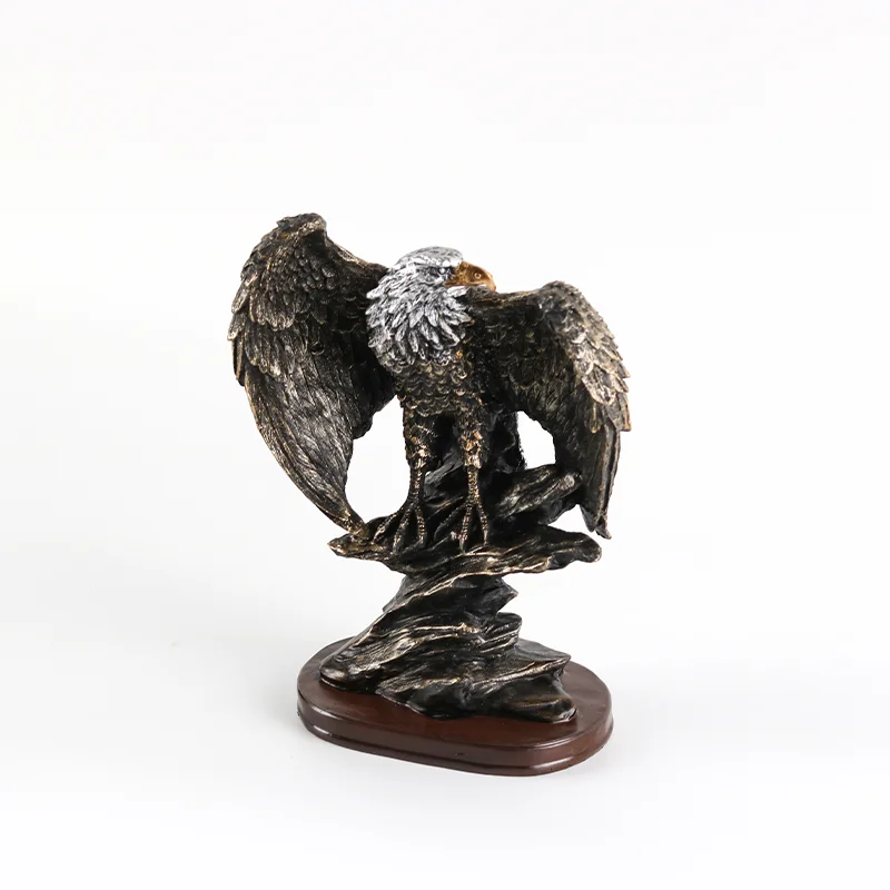 Resin Eagle Statue Art Deco Design Home Decorative Figurines for Anniversary
Resin Eagle Statue Art Deco Design Home Decorative Figurines for Anniversary
