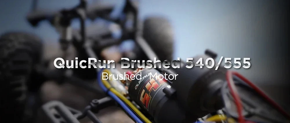 Hobbywing QuicRun Brushed 540/555 Brushed Motor Applied to 1/10 RC Track Vehicle Trx-4 SCX10 90046 90047 AXI03007
Hobbywing QuicRun Brushed 540/555 Brushed Motor Applied to 1/10 RC Track Vehicle Trx-4 SCX10 90046 90047 AXI03007