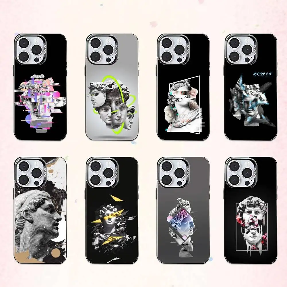 G-Greek Sculpture Glitch Art Phone Case For iPhone17,16,15,14,13,12,11 Plus,Pro Max Colored Silver Plated Inside Cover
G-Greek Sculpture Glitch Art Phone Case For iPhone17,16,15,14,13,12,11 Plus,Pro Max Colored Silver Plated Inside Cover