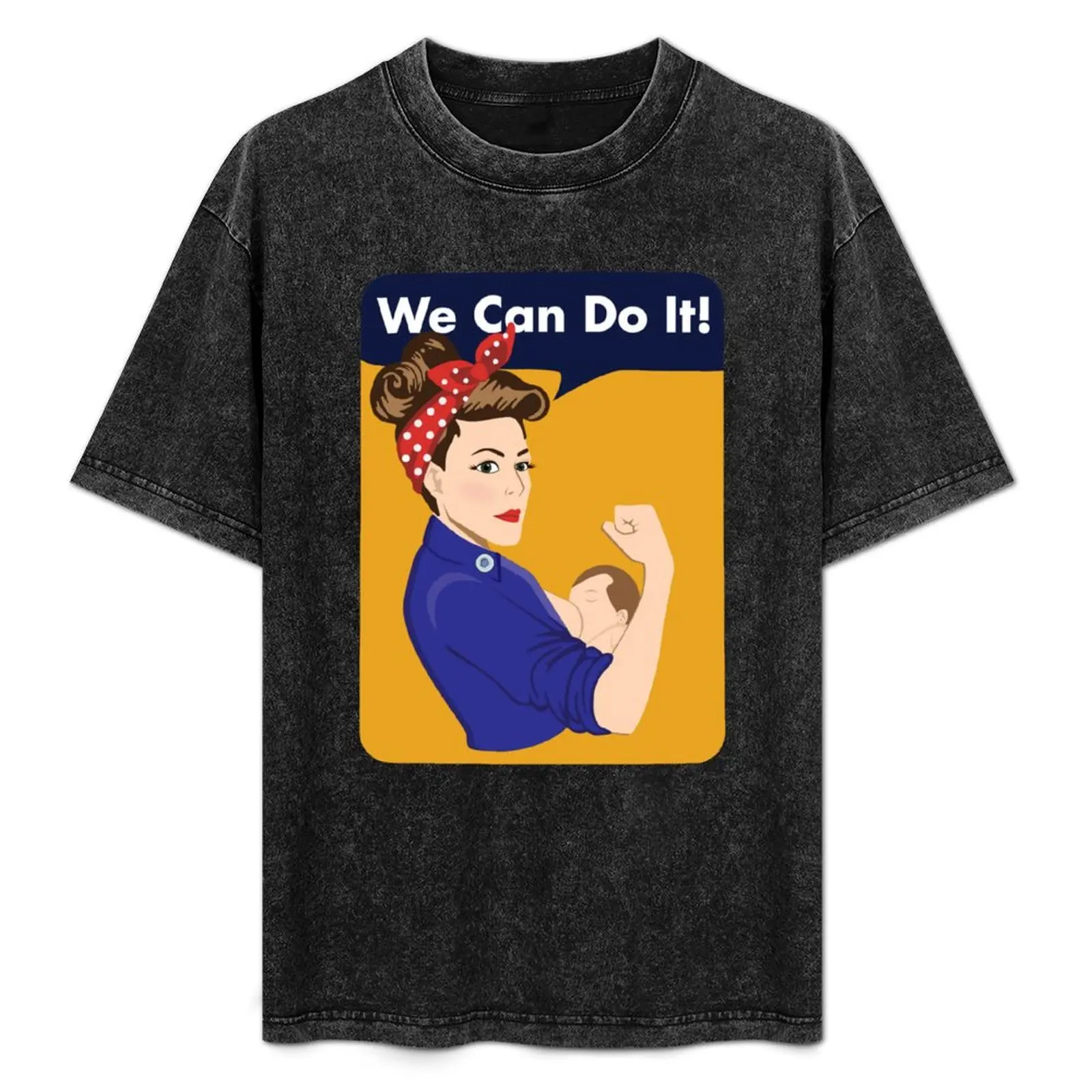 Rosie The Riveter Breastfeeding T-Shirt boys animal print football t shirt summer 2025 mens shirts graphic tee
Rosie The Riveter Breastfeeding T-Shirt boys animal print football t shirt summer 2025 mens shirts graphic tee