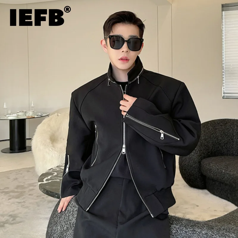 IEFB Men Jacket Spring New Trendy Fashion Stand Collar Male Top Personalized Design Multi Zipper Decorative 2024 Casual 9C5074
IEFB Men Jacket Spring New Trendy Fashion Stand Collar Male Top Personalized Design Multi Zipper Decorative 2024 Casual 9C5074
