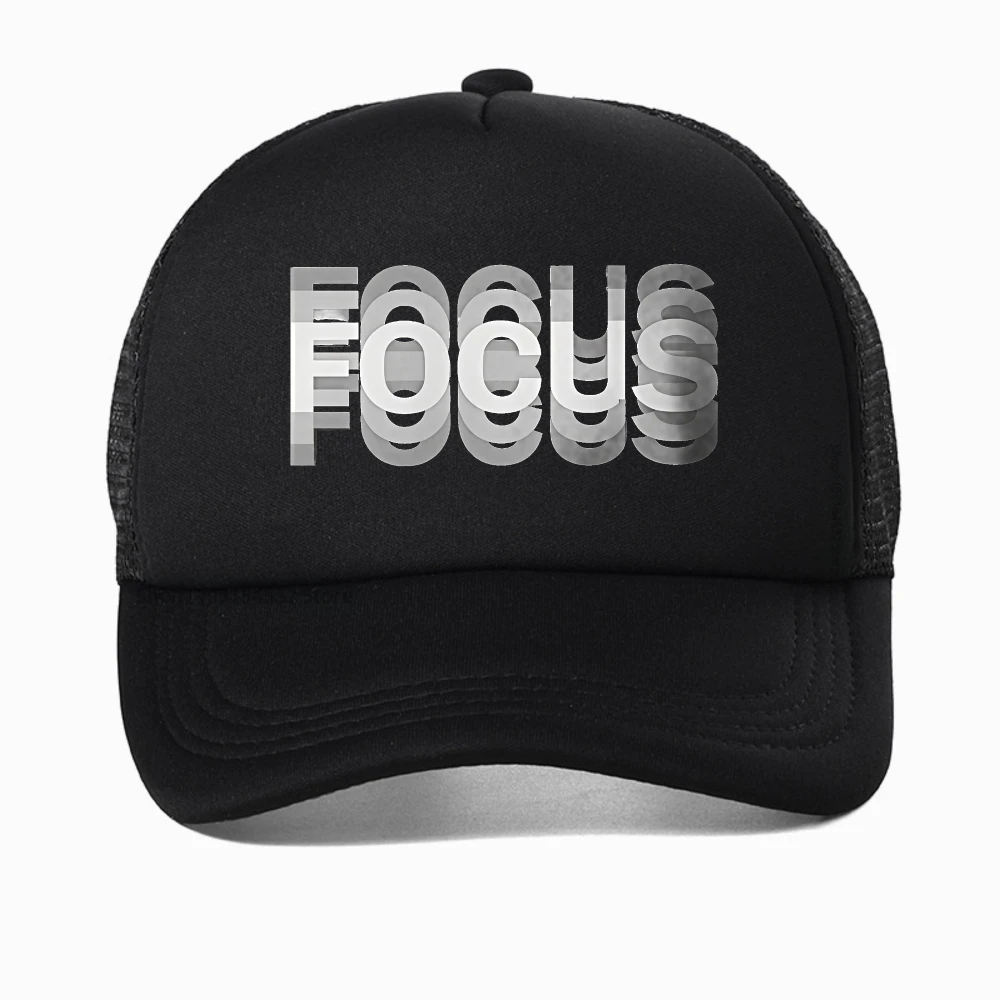 Focus Unisex Baseball Cap Summer Spring Sun Protection hat Fashion outdoor adjustable cap Summer mesh breathable caps
Focus Unisex Baseball Cap Summer Spring Sun Protection hat Fashion outdoor adjustable cap Summer mesh breathable caps