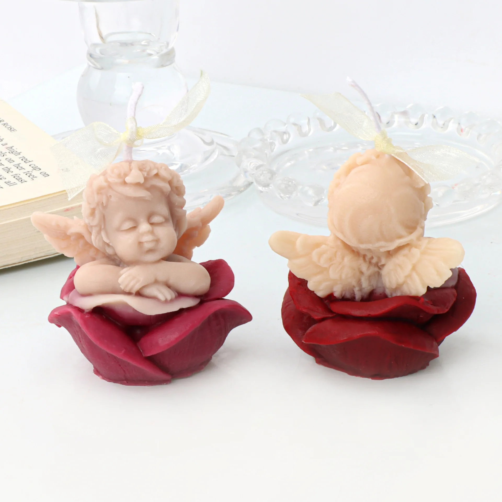 Rose Angel Silicone Mold For Festive And Romantic Decoration Gypsum form Homemade Handicraft Gift Making Kitchen Accessories Too
Rose Angel Silicone Mold For Festive And Romantic Decoration Gypsum form Homemade Handicraft Gift Making Kitchen Accessories Too