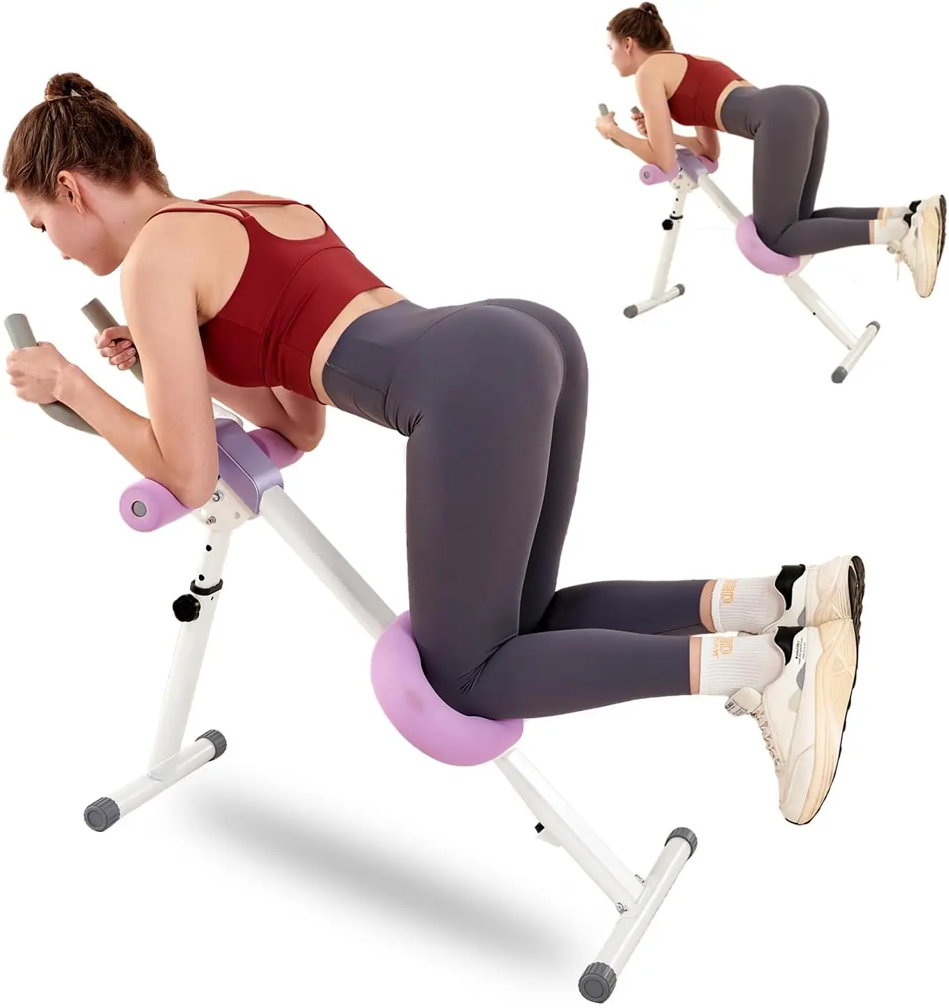 Ab Workout Equipment, Oscillating Ab Machine for Core Training, Foldable Home Gym, Adjustable Resistance
Ab Workout Equipment, Oscillating Ab Machine for Core Training, Foldable Home Gym, Adjustable Resistance