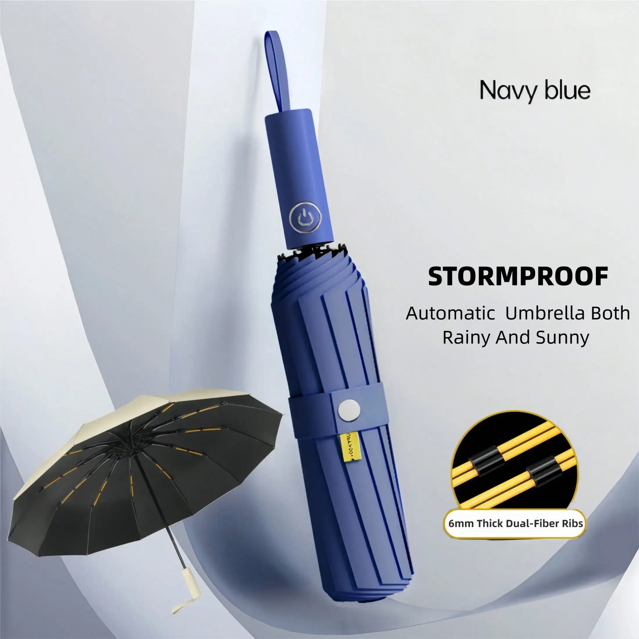 24PCS Windproof Travel Umbrella - Compact & Withstands Winds Up To 85MPH , Strongest Premium Auto Folding Umbrella F
24PCS Windproof Travel Umbrella - Compact & Withstands Winds Up To 85MPH , Strongest Premium Auto Folding Umbrella F