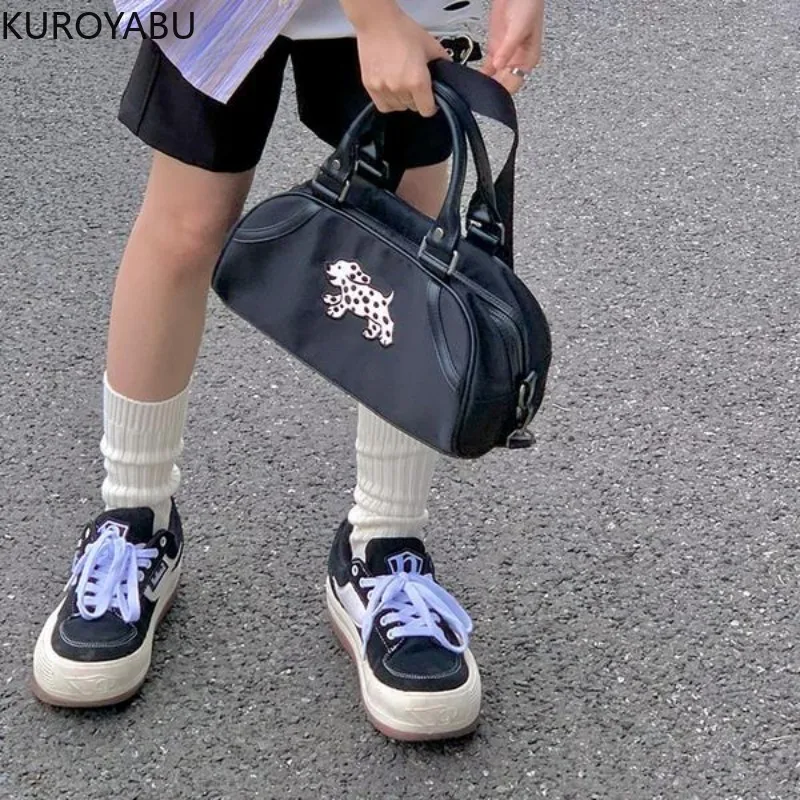 Women Fashion Y2k Boston Bag Casual Dog Print Crossbody Women's Top-Handle Bags Simple Female Large Capacity Shoulder Bag Girl
Women Fashion Y2k Boston Bag Casual Dog Print Crossbody Women's Top-Handle Bags Simple Female Large Capacity Shoulder Bag Girl