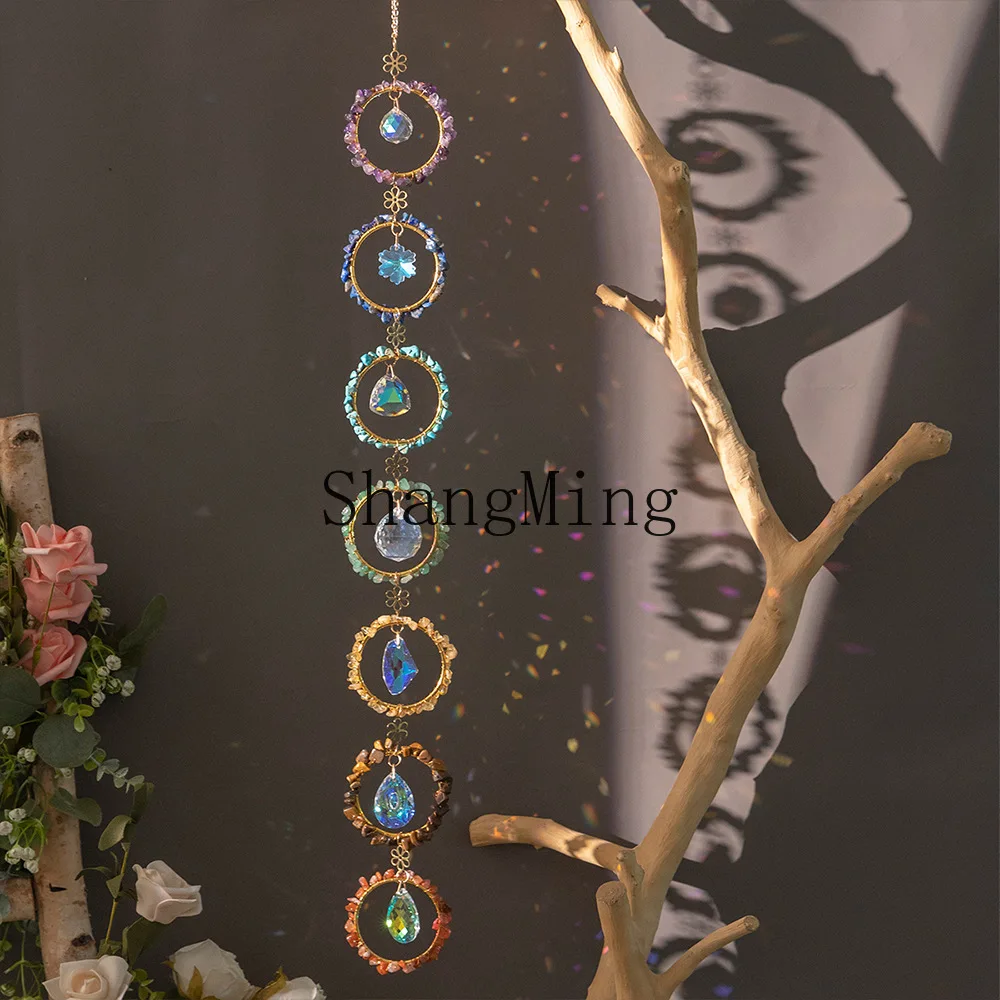 PYH scenic spot hot-selling spring new models, natural gravel dream catcher crystal wind chimes room decoration air pendant
PYH scenic spot hot-selling spring new models, natural gravel dream catcher crystal wind chimes room decoration air pendant