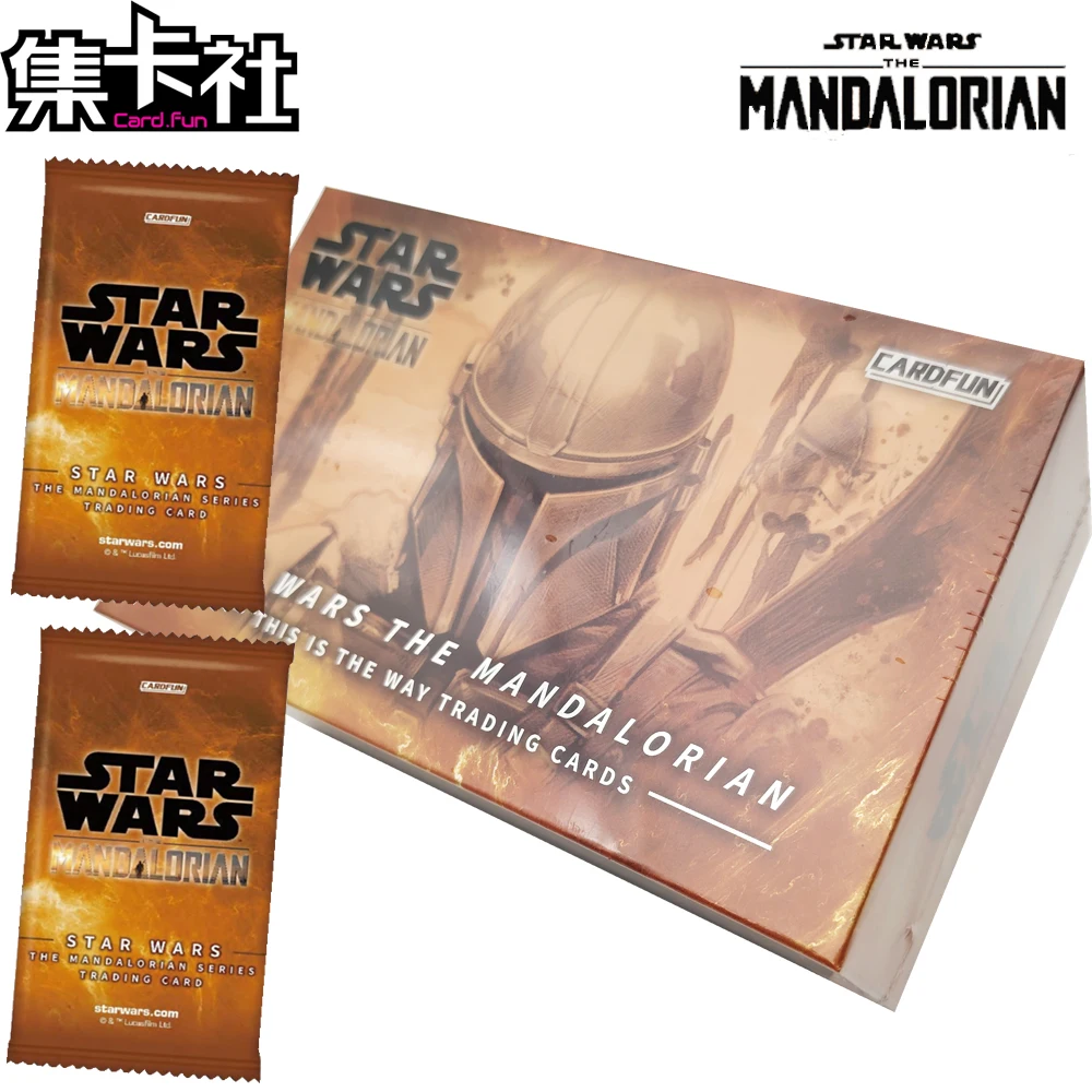 New Official CARD.FUN Popular IP Movies Star Wars The Mandalorian Collection Card Cartoon Characters Fun Surprise Exquisite Card
New Official CARD.FUN Popular IP Movies Star Wars The Mandalorian Collection Card Cartoon Characters Fun Surprise Exquisite Card