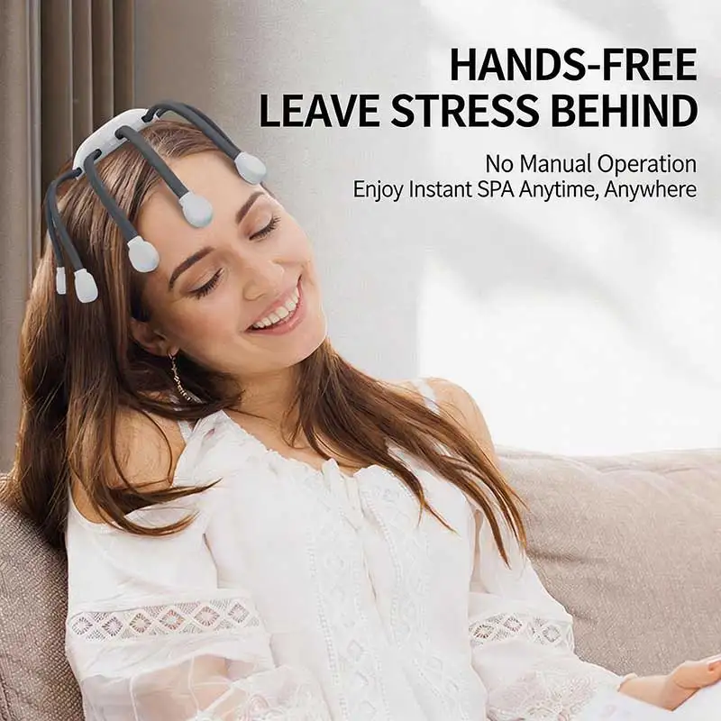 JianYouCare N9 octopus head Massager red light Vibration Scalp Scratcher Daily Relaxation Full coverage massage relieve stress
JianYouCare N9 octopus head Massager red light Vibration Scalp Scratcher Daily Relaxation Full coverage massage relieve stress