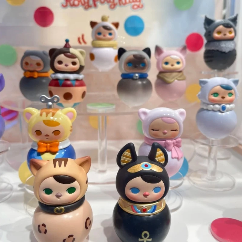 Подлинная серия Pucky Roly Poly Kitty Tumbler, слепая коробка, милый орнамент, коллекция, настольная загадочная коробка, детская игрушка, индивидуальный подарок
Подлинная серия Pucky Roly Poly Kitty Tumbler, слепая коробка, милый орнамент, коллекция, настольная загадочная коробка, детская игрушка, индивидуальный подарок