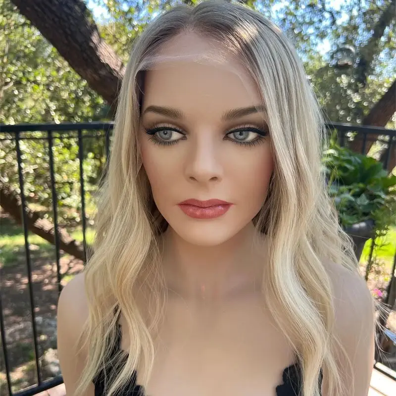 Косплей Ежедневный парик 150% Плотность Ombre Платиновый блондин Синтетический HD парик фронта шнурка Балаяж Термостойкий парик длиной до плеч 
Косплей Ежедневный парик 150% Плотность Ombre Платиновый блондин Синтетический HD парик фронта шнурка Балаяж Термостойкий парик длиной до плеч