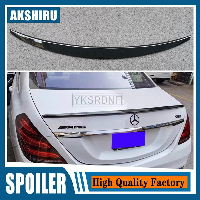 Для Mercedes W222 спойлер S Class S63 ABS спойлер заднего багажника, крыла S300 S350 S400 S500 S550 S63 4-дверный седан 2014 и выше
Для Mercedes W222 спойлер S Class S63 ABS спойлер заднего багажника, крыла S300 S350 S400 S500 S550 S63 4-дверный седан 2014 и выше