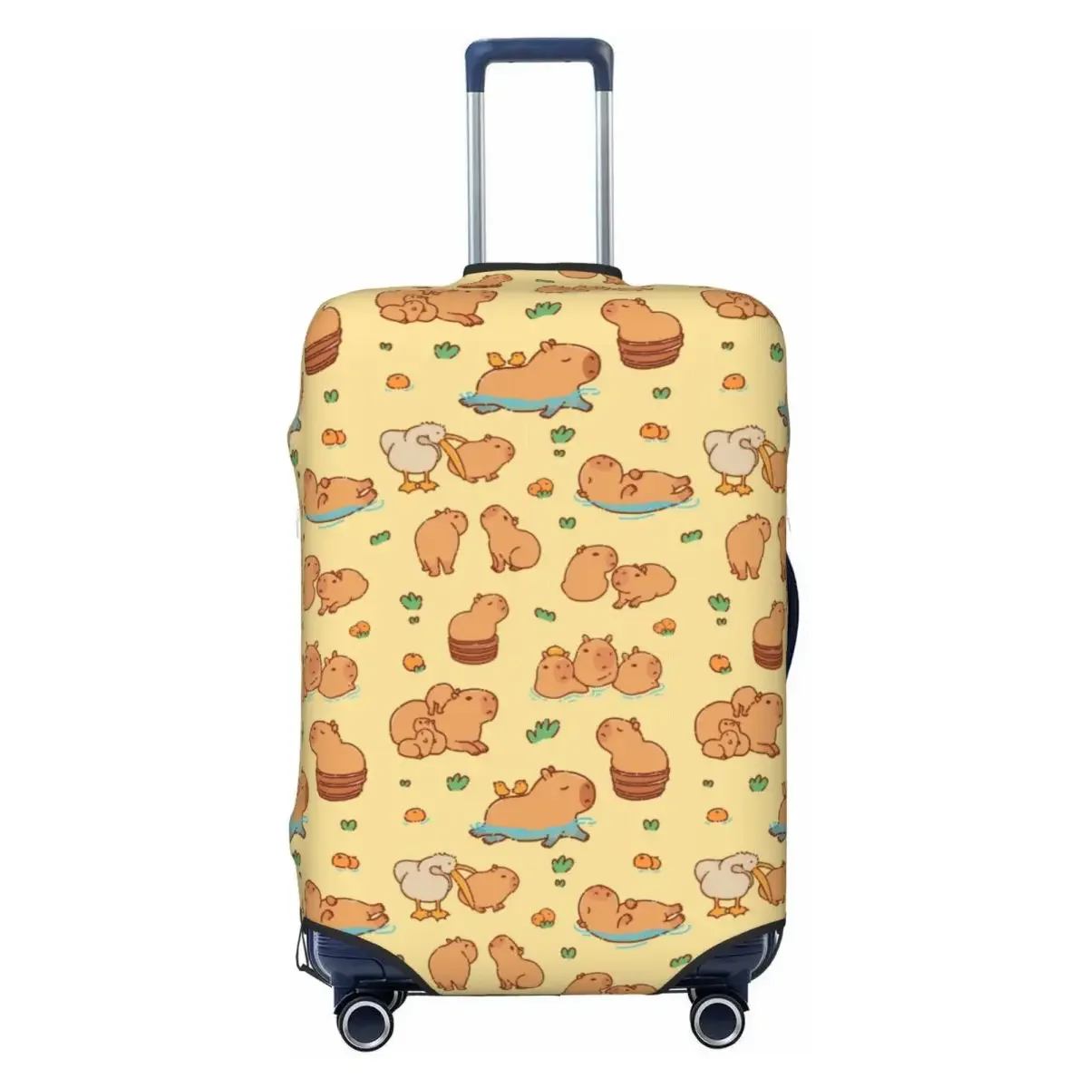 Custom Cute Giant Cavy Capybara Luggage Cover Protector Funny Travel Suitcase Protective Cover for 18-32 Inch
Custom Cute Giant Cavy Capybara Luggage Cover Protector Funny Travel Suitcase Protective Cover for 18-32 Inch