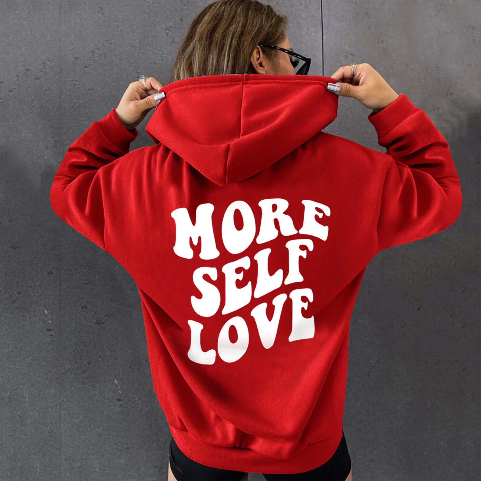 Ladies Casual Sweatshirts Hooded Color-Blocking Fashion Top Long-Sleeved Warm Soft Korean Style Bluza Damska Oversized Hoodie
Ladies Casual Sweatshirts Hooded Color-Blocking Fashion Top Long-Sleeved Warm Soft Korean Style Bluza Damska Oversized Hoodie