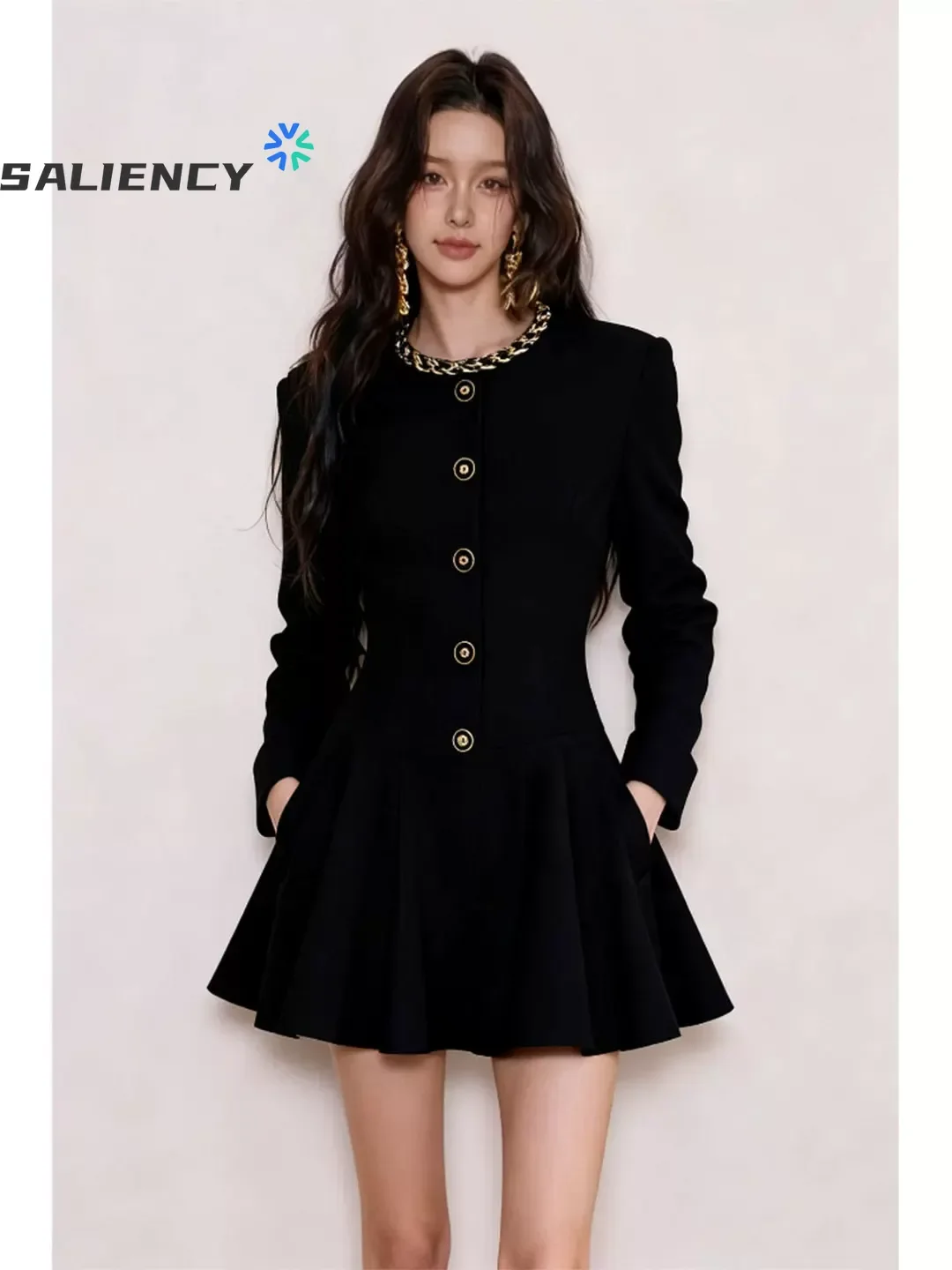 Элегантное вечернее платье SALIENCY с вышивкой бисером, приталенное, с круглым вырезом, для женщин, весна-осень
Элегантное вечернее платье SALIENCY с вышивкой бисером, приталенное, с круглым вырезом, для женщин, весна-осень