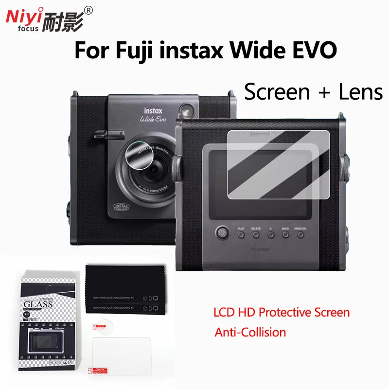 9H Hardness Protective Film For Fujifilm Instax Wide EVO Camera Display Screen Protector Cover Protection Accessories Anti-Scra
9H Hardness Protective Film For Fujifilm Instax Wide EVO Camera Display Screen Protector Cover Protection Accessories Anti-Scra