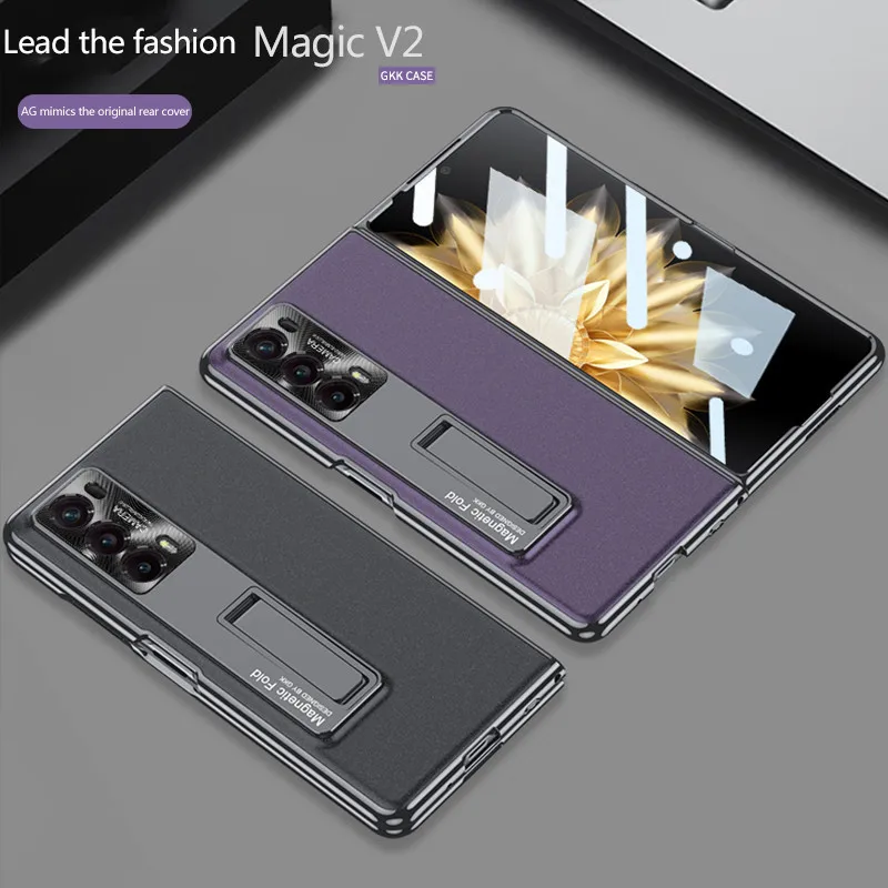 Матовая жесткая искусственная кожа для Honor Magic V2 Защитная крышка для камеры с подставкой из закаленного стекла
Матовая жесткая искусственная кожа для Honor Magic V2 Защитная крышка для камеры с подставкой из закаленного стекла