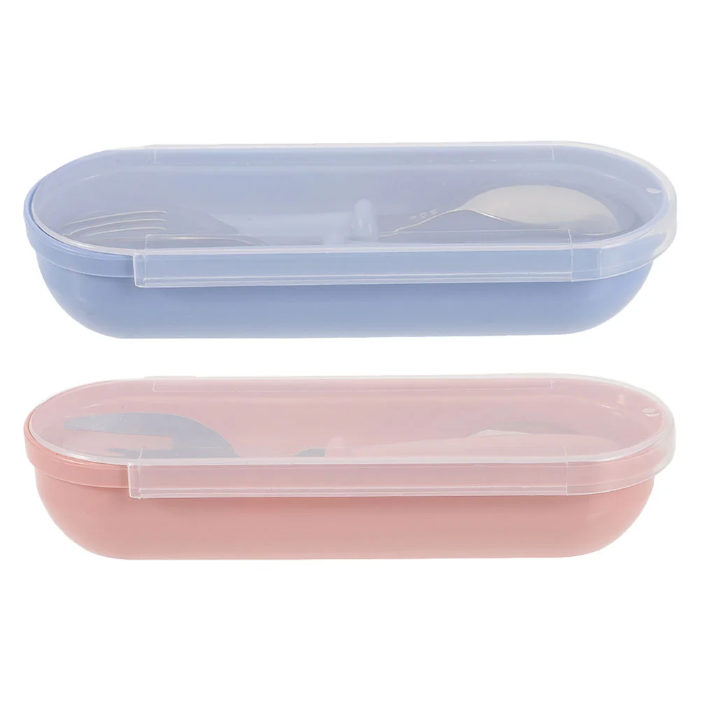 2 Sets Kids Tableware Stainless Steel Spoons Forks Plastic Handle Toddler Utensils Baby Feeding Safe Portable
2 Sets Kids Tableware Stainless Steel Spoons Forks Plastic Handle Toddler Utensils Baby Feeding Safe Portable