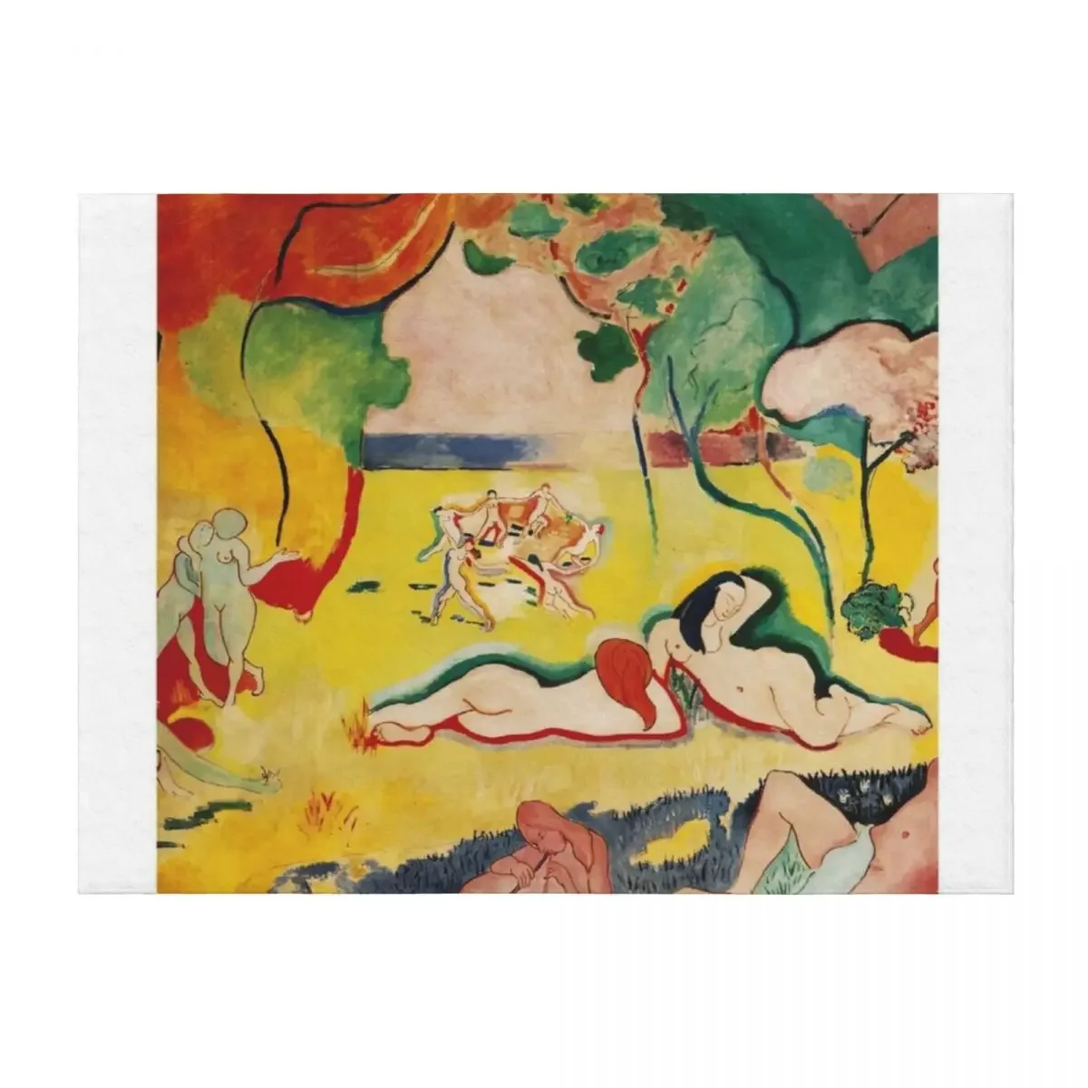 Henri Matisse - The Joy of Life - Exhibition Poster Throw Blanket Multi-Purpose Loose Soft Big Fashion Sofas Blankets
Henri Matisse - The Joy of Life - Exhibition Poster Throw Blanket Multi-Purpose Loose Soft Big Fashion Sofas Blankets