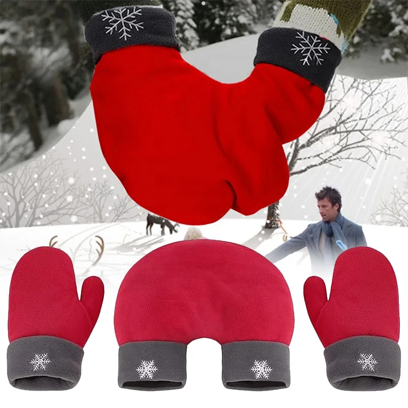 Рождественский подарок, зимние перчатки для пары, утепленные флисовые варежки для романтических влюбленных, ветрозащитные, мягкие, прочные, эластичные
Рождественский подарок, зимние перчатки для пары, утепленные флисовые варежки для романтических влюбленных, ветрозащитные, мягкие, прочные, эластичные