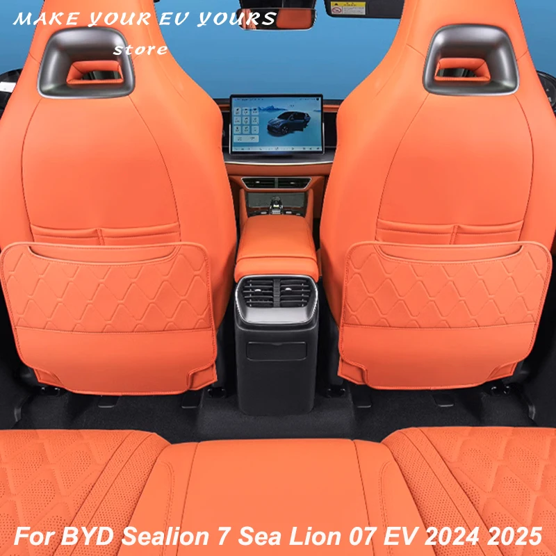For BYD Sealion 7 Sea Lion 07 EV 2024 2025 Rear Seat Children Anti-kick Pad Cover Anti-dirty Protective Mat Accessories
For BYD Sealion 7 Sea Lion 07 EV 2024 2025 Rear Seat Children Anti-kick Pad Cover Anti-dirty Protective Mat Accessories