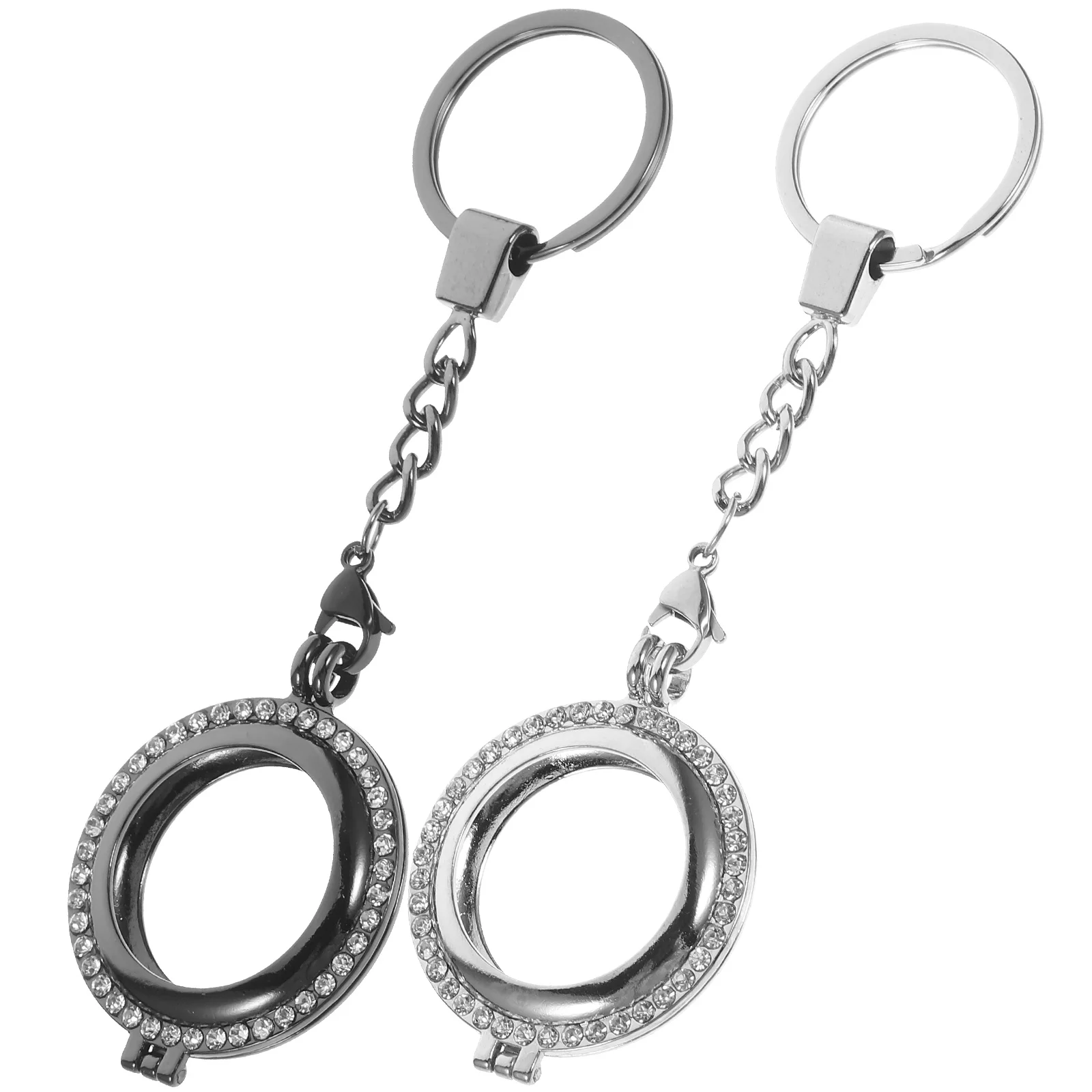 2pcs Diamond Encrusted Protective Case Black Silver Alloy Durable Covers Scratch Resistant Gifts
2pcs Diamond Encrusted Protective Case Black Silver Alloy Durable Covers Scratch Resistant Gifts