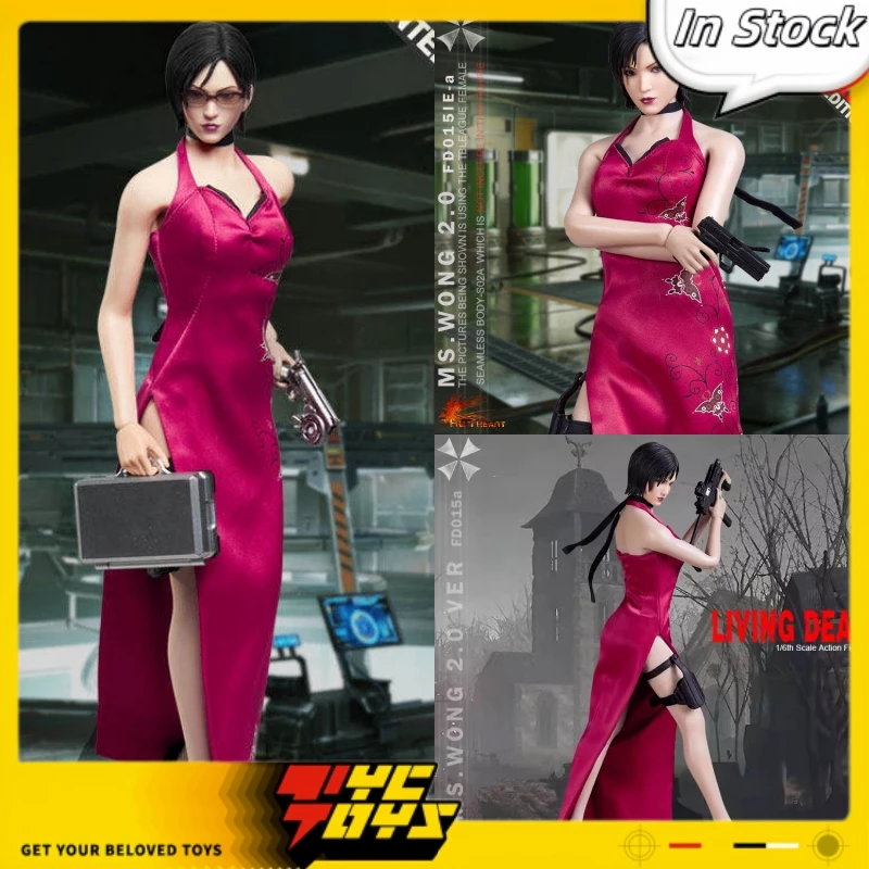 TYCTOYS In Stock Hot Heart 1/6 Zombie Killer Female Spy Ms. Wong 2.0 FD015 Collectible 12inch Full Set Action Figure Ornament
TYCTOYS In Stock Hot Heart 1/6 Zombie Killer Female Spy Ms. Wong 2.0 FD015 Collectible 12inch Full Set Action Figure Ornament