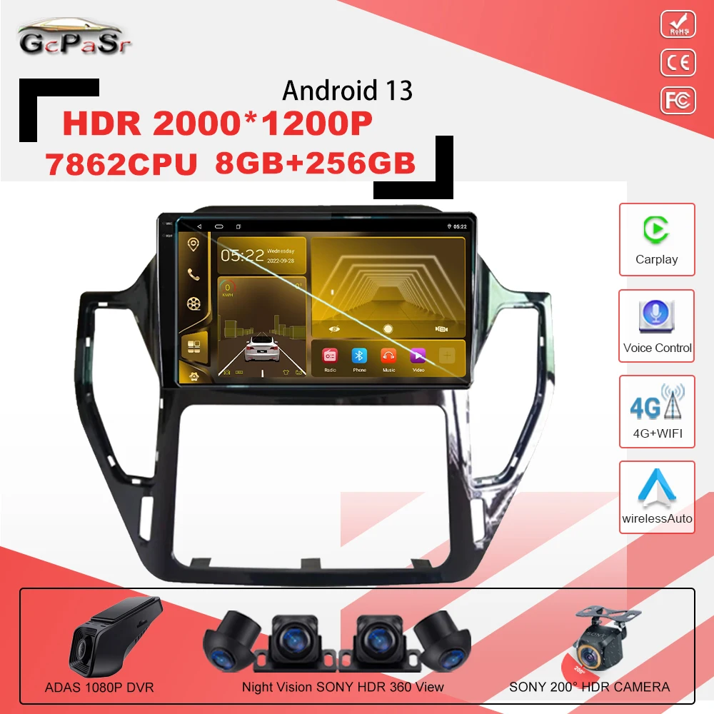 Автомобильный радиоприемник на Android 13 для Hawtai Laville, для Hyundai Santa Fe 2015-2018, мультимедийный экран, ТВ, автомобильная навигация, стерео 4G 7862CPU
Автомобильный радиоприемник на Android 13 для Hawtai Laville, для Hyundai Santa Fe 2015-2018, мультимедийный экран, ТВ, автомобильная навигация, стерео 4G 7862CPU
