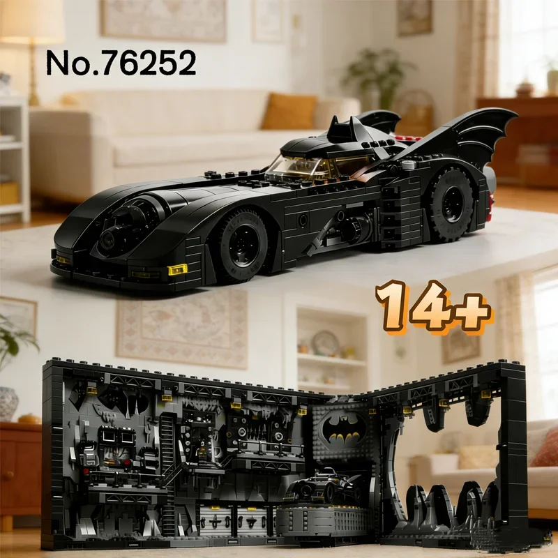 НОВИНКА: Креативный конструктор 76252 Batcave Shadow Box Superhero Batcave, 3981 деталь, высокоточная модель из прочных материалов
НОВИНКА: Креативный конструктор 76252 Batcave Shadow Box Superhero Batcave, 3981 деталь, высокоточная модель из прочных материалов