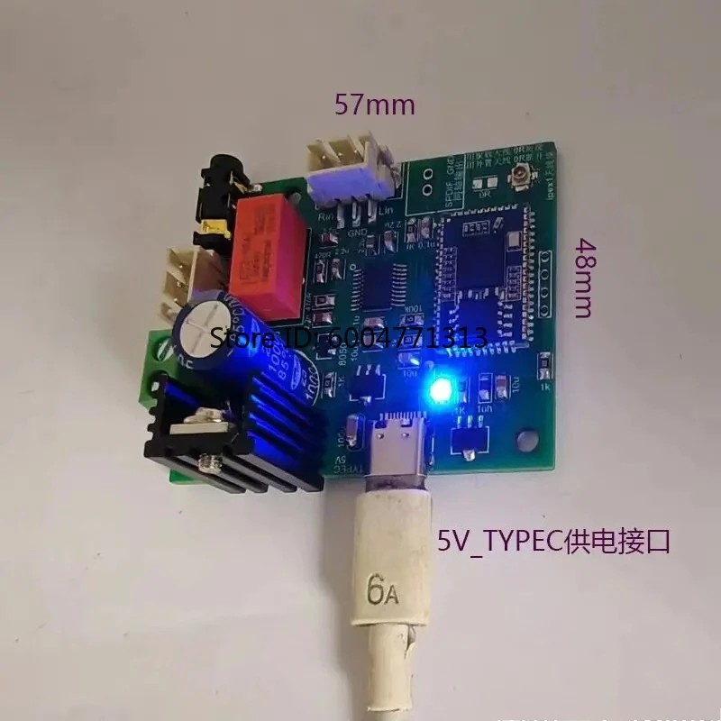 QCC5181 Bluetooth 5.4receiver supports APTX-HD/LDAC upgrade CSR8675 DAC decoder board
QCC5181 Bluetooth 5.4receiver supports APTX-HD/LDAC upgrade CSR8675 DAC decoder board