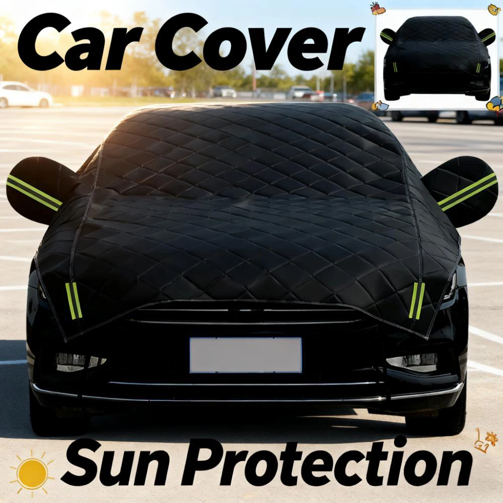 Car Cover Multi-layer Padded Anti-hail Car Cover Sun Protection Waterproof Sedan Protector Reflective Strips For All Weather
Car Cover Multi-layer Padded Anti-hail Car Cover Sun Protection Waterproof Sedan Protector Reflective Strips For All Weather