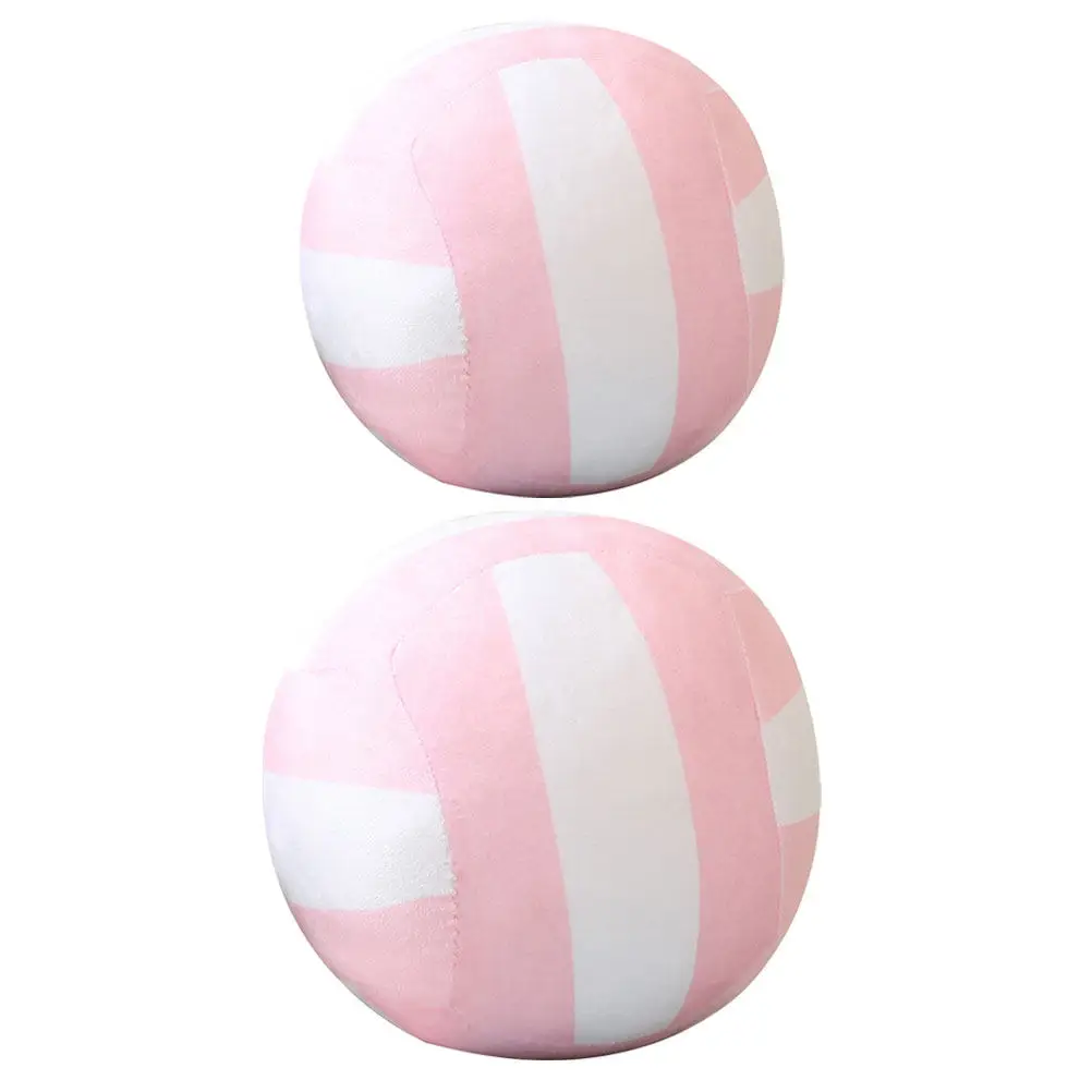 2Pcs Soft Volleyball Shape Stuffed Ball Made of PP Cotton Cloth Material Lightweight Cuteness Decor for Living Room Sofa Bed
2Pcs Soft Volleyball Shape Stuffed Ball Made of PP Cotton Cloth Material Lightweight Cuteness Decor for Living Room Sofa Bed