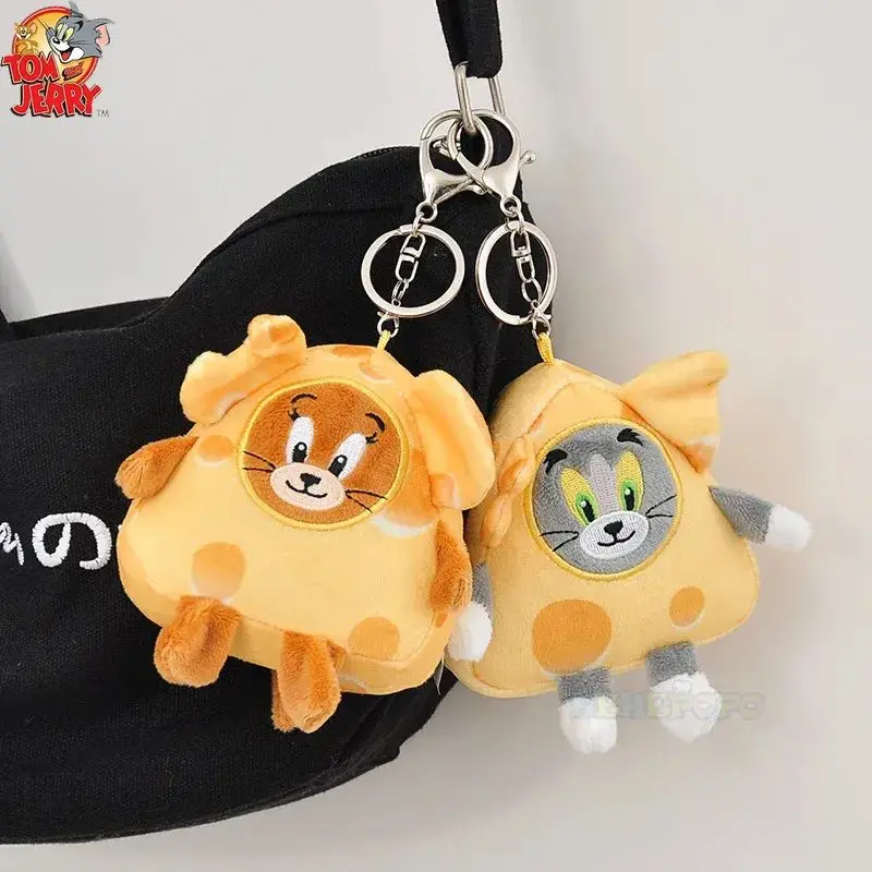 Cartoon Tom and Jerry Plush Key Ring Toy Anime Figure Cheese Tom Cat Jerry Mouse Pendant Stuffed Keychain DollToys for Kid Gift
Cartoon Tom and Jerry Plush Key Ring Toy Anime Figure Cheese Tom Cat Jerry Mouse Pendant Stuffed Keychain DollToys for Kid Gift