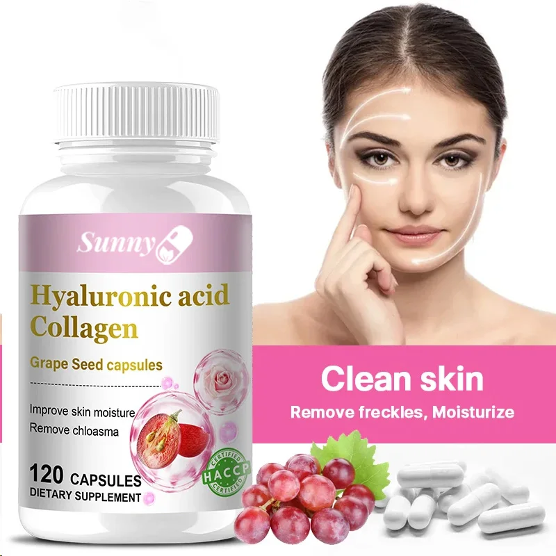 Hyaluronic Acid Collagen Supplement - Helps Skin Health, Nourishes Skin, Increases Skin Elasticity, Anti-oxidant, Anti-aging
Hyaluronic Acid Collagen Supplement - Helps Skin Health, Nourishes Skin, Increases Skin Elasticity, Anti-oxidant, Anti-aging