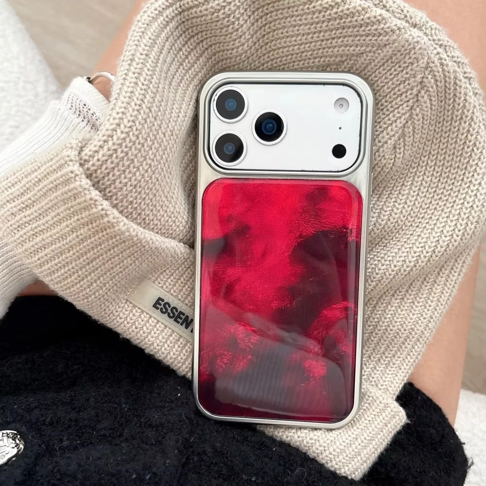 Luxury Red Texture Pattern Electroplated Resin Casting Phone Case For iPhone 17 Air 16 Pro Max 15 14 Plus 13 12 11 Back Cover
Luxury Red Texture Pattern Electroplated Resin Casting Phone Case For iPhone 17 Air 16 Pro Max 15 14 Plus 13 12 11 Back Cover
